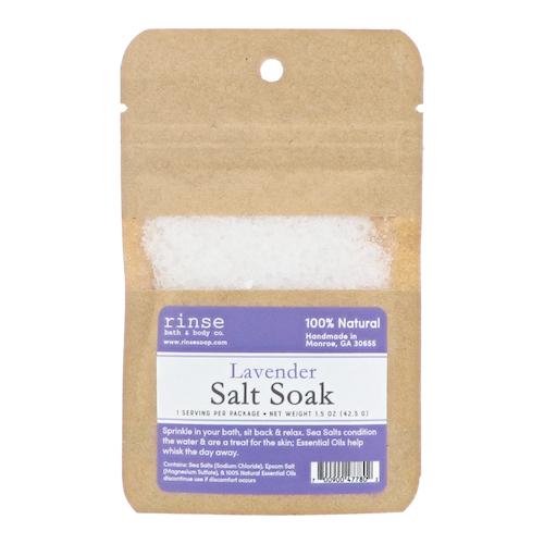 Rinse Lavender Salt Soak